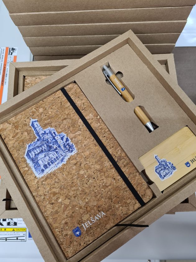 darčekový box na reklamné predmety